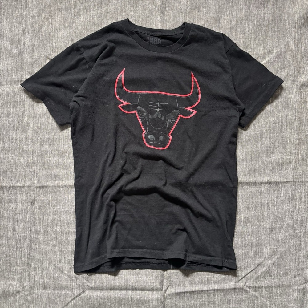 Black and red Chicago Bulls NBA t-shirt - S